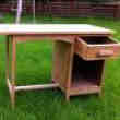 Bureau d'Ecolier en Bois d'Arbre